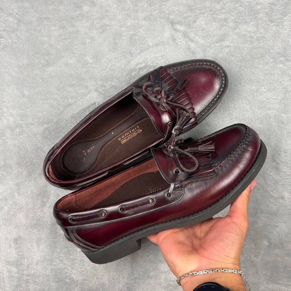 Rockport Men's Burgundy and Brown Loafers